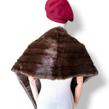 Load image into Gallery viewer, Vintage Mahogany Mink Fur Stole
