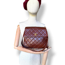Load image into Gallery viewer, Vintage Chanel Caramel Quilted Lambskin Shoulder Bag
