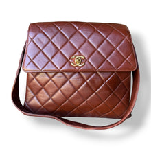 Load image into Gallery viewer, Vintage Chanel Caramel Quilted Lambskin Shoulder Bag
