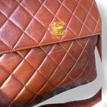Load image into Gallery viewer, Vintage Chanel Caramel Quilted Lambskin Shoulder Bag
