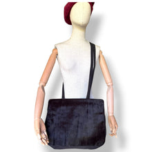 Load image into Gallery viewer, Vintage Kathleen Madden Pony Hair Shoulder Bag

