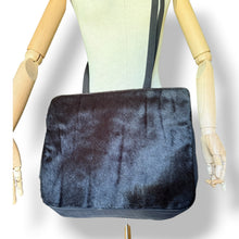 Load image into Gallery viewer, Vintage Kathleen Madden Pony Hair Shoulder Bag
