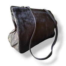 Load image into Gallery viewer, Vintage Kathleen Madden Pony Hair Shoulder Bag
