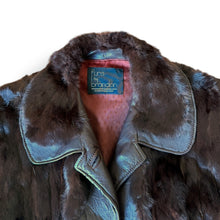 Load image into Gallery viewer, Vintage Furs by Brandon Mink &amp; Leather Jacket
