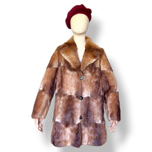 Load image into Gallery viewer, Vintage Patchwork Mink Fur Coat
