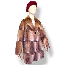 Load image into Gallery viewer, Vintage Patchwork Mink Fur Coat
