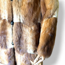Load image into Gallery viewer, Vintage Patchwork Mink Fur Coat
