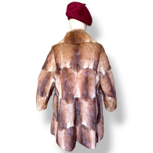 Load image into Gallery viewer, Vintage Patchwork Mink Fur Coat
