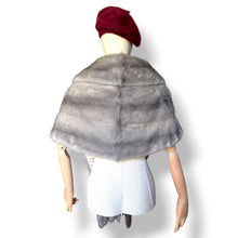 Load image into Gallery viewer, Vintage Silver Grey Mink Stole
