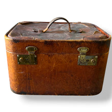 Load image into Gallery viewer, Vintage Leather Vanity Case by Madler Zürich
