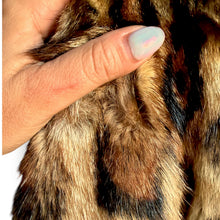 Load image into Gallery viewer, Vintage Wild Cat Fur Coat
