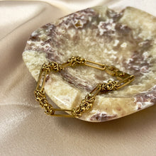 Load image into Gallery viewer, Vintage Givenchy Gold-Tone Byzantine Link Bracelet
