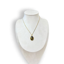 Load image into Gallery viewer, Vintage Limoges Porcelain Pendant Necklace

