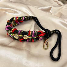 Load image into Gallery viewer, Vintage Braided Rope Statement Belt
