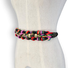 Load image into Gallery viewer, Vintage Braided Rope Statement Belt
