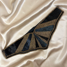 Load image into Gallery viewer, Vintage Hand-Beaded Art Deco Style Waist Belt
