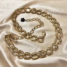 Load image into Gallery viewer, Vintage Gold-Tone Chain Belt
