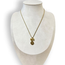 Load image into Gallery viewer, Vintage Givenchy 4G Bow Pendant Necklace
