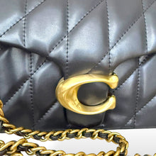 Load image into Gallery viewer, Coach Tabby Shoulder Bag in Quilted Black Nappa Leather
