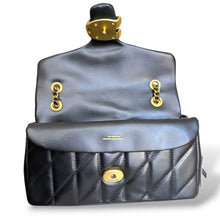Load image into Gallery viewer, Coach Tabby Shoulder Bag in Quilted Black Nappa Leather
