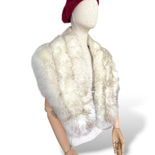 Load image into Gallery viewer, Vintage Fox Fur Shawl
