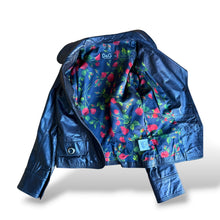 Load image into Gallery viewer, Vintage D&amp;G Dolce &amp; Gabbana Black Leather Jacket with Matching Hanger
