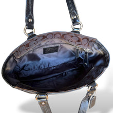Load image into Gallery viewer, Vintage Coach Signature Patchwork Tote Bag
