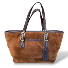 Load image into Gallery viewer, Vintage Coach Suede Shoulder Bag
