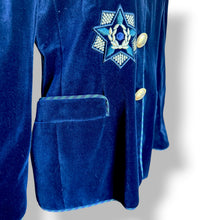 Load image into Gallery viewer, Rare Vintage Escada by Margaretha Ley Embellished Velvet Jacket
