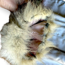 Load image into Gallery viewer, Vintage Fox Fur Jacket in Soft Ivory
