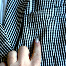 Load image into Gallery viewer, Vintage Escada Cropped Gingham Blazer
