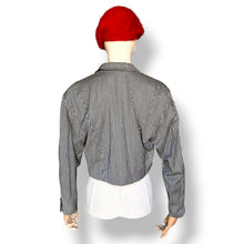 Load image into Gallery viewer, Vintage Escada Cropped Gingham Blazer
