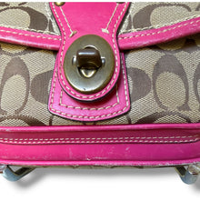 Load image into Gallery viewer, Vintage Coach Signature Pink Leather Crossbody
