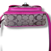 Load image into Gallery viewer, Vintage Coach Signature Pink Leather Crossbody
