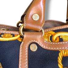 Load image into Gallery viewer, Vintage Céline Boogie Equestrian Print Handbag
