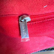 Load image into Gallery viewer, Vintage Loewe Red Suede Anagram Tote Bag
