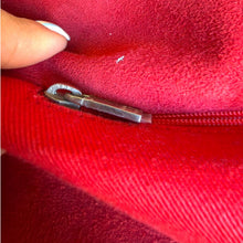 Load image into Gallery viewer, Vintage Loewe Red Suede Anagram Tote Bag
