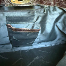 Load image into Gallery viewer, Vintage Russell &amp; Bromley Leather &amp; Wool Tote Bag
