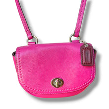 Load image into Gallery viewer, Coach Park Mini Pink Leather Crossbody Bag
