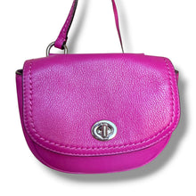 Load image into Gallery viewer, Coach Park Mini Pink Leather Crossbody Bag
