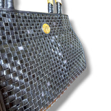 Load image into Gallery viewer, Vintage Fendi Pasta Woven Leather Bag – Black
