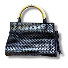 Load image into Gallery viewer, Vintage Fendi Pasta Woven Leather Bag – Black

