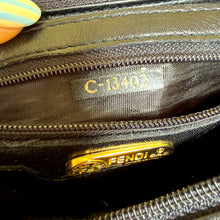 Load image into Gallery viewer, Vintage Fendi Pasta Woven Leather Bag – Black
