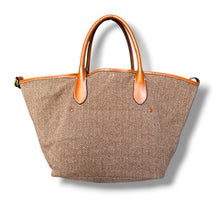 Load image into Gallery viewer, Polo Ralph Lauren Medium Bellport Herringbone Tote
