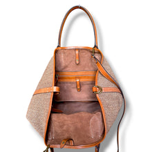 Load image into Gallery viewer, Polo Ralph Lauren Medium Bellport Herringbone Tote
