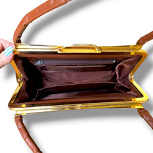Load image into Gallery viewer, Vintage Cowhide Structured Handbag

