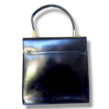 Load image into Gallery viewer, Vintage Salvatore Ferragamo Gancini Top Handle Bag – Black
