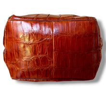 Load image into Gallery viewer, Vintage La Moderna Crocodile Handbag – Made in Uruguay
