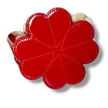 Load image into Gallery viewer, Kate Spade Red Patent Leather Petal Bag
