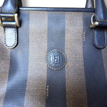 Load image into Gallery viewer, Vintage Fendi Pequin Stripe Boston Bag
